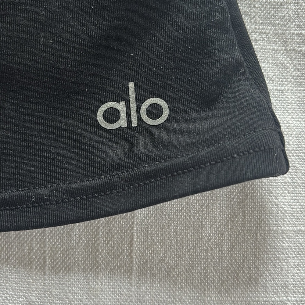 ALO Yoga Sunny Strappy Black Tank Top - Picture 4 of 4